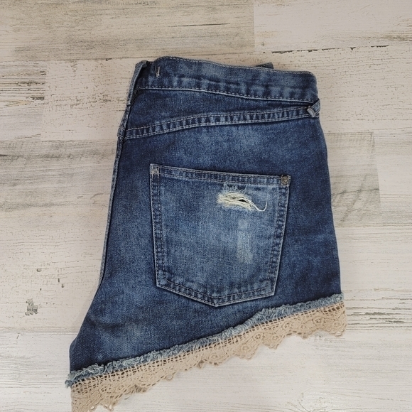 Free‎ People Jean Shorts - Picture 4 of 6